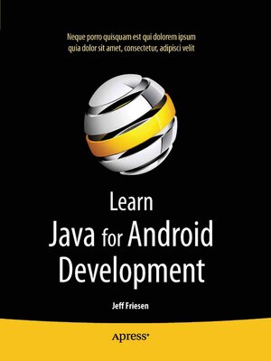 cover image of Learn Java for Android Development